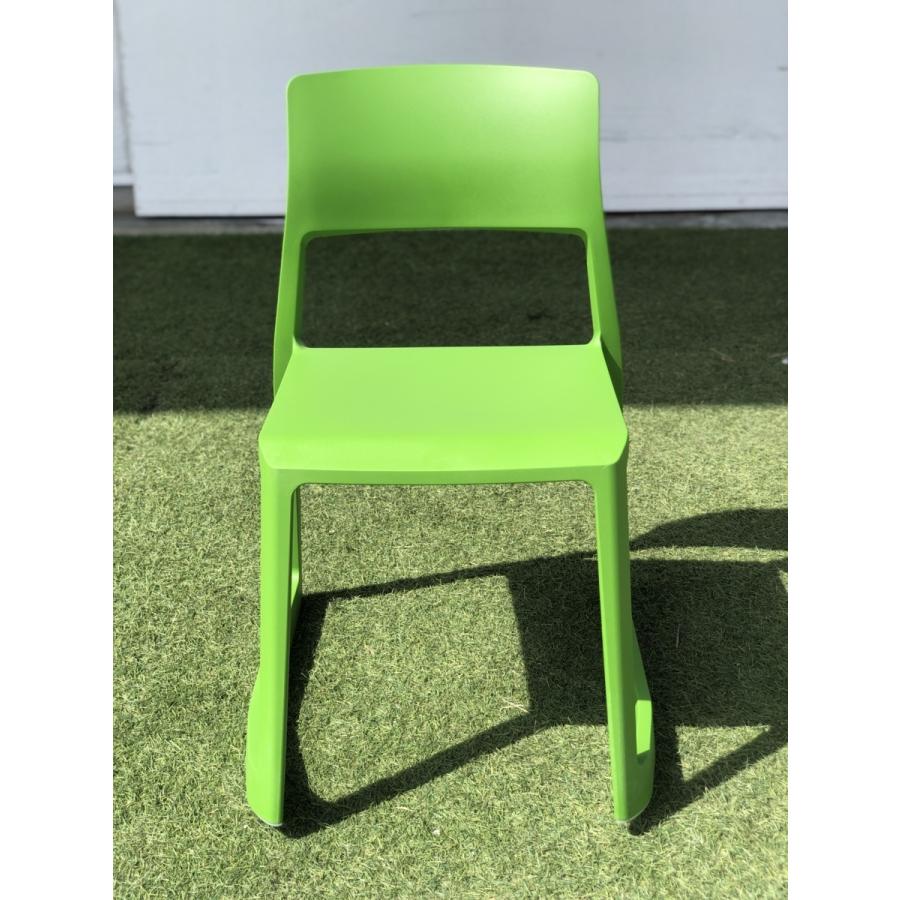 □vitra/ヴィトラ□Tip ton スタッキングチェア チェア 緑☆埼玉発送