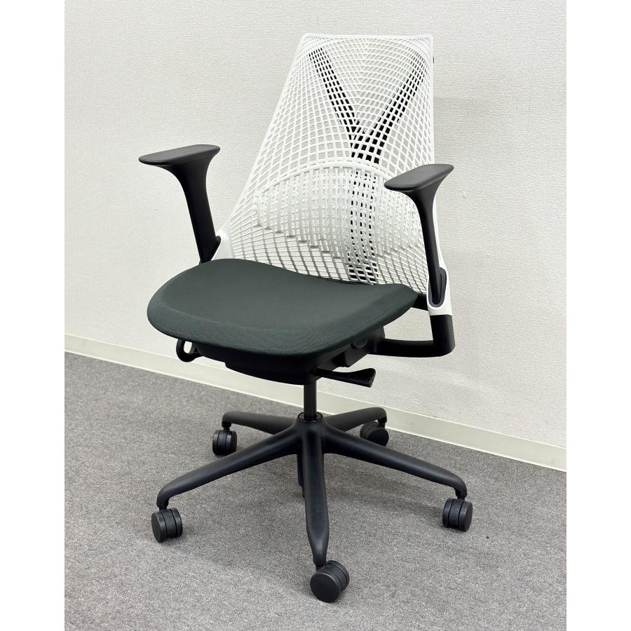 □Herman Miller / ハーマンミラー□セイルチェア 白黒 OAチェア 