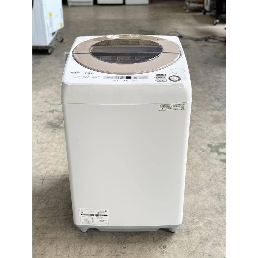 □SHARP/シャープ□全自動洗濯機 ES-SH7C-N 7.0kg 2022年製 □SHARP/シャープ□全自動洗濯機 ES-SH7C-N 7.0kg 2022年製