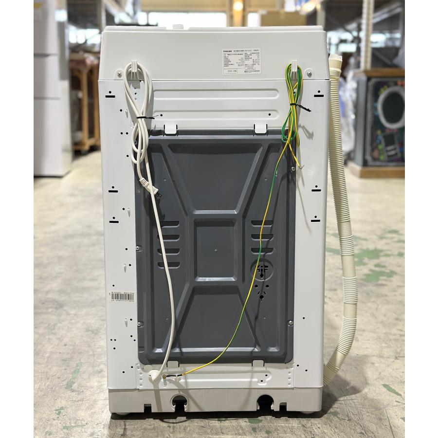 □東芝/TOSHIBA□全自動洗濯機 ピュアホワイト AW-5GA2-W 5.0kg 2024年