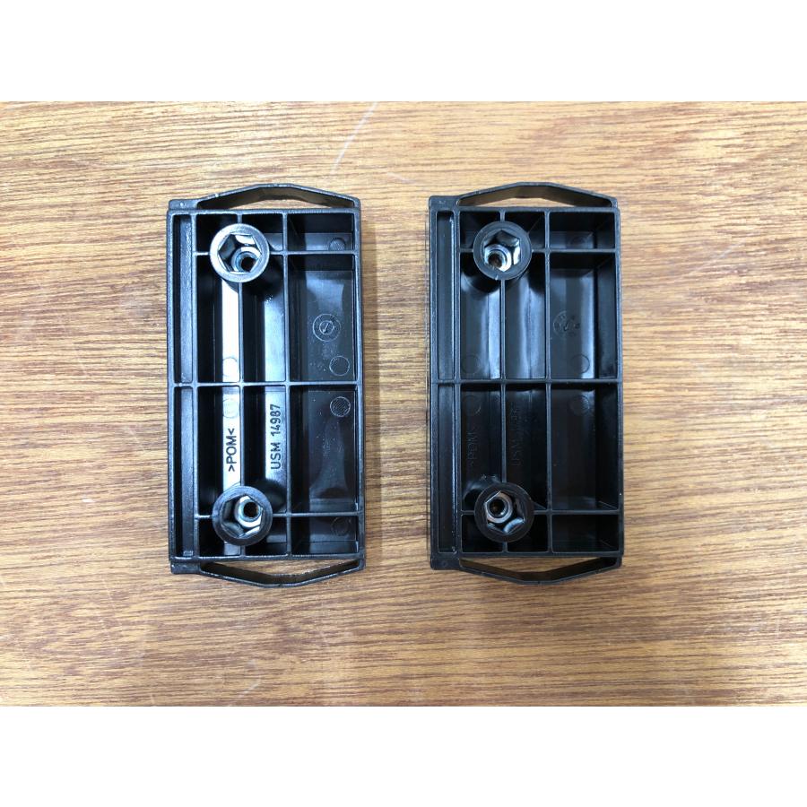 USMハラー ドア ハンドル セット 鍵穴なしタイプ 2点 ☆送料無料☆□USM/ハラーシステム□フリップアップドア用パーツ 2点