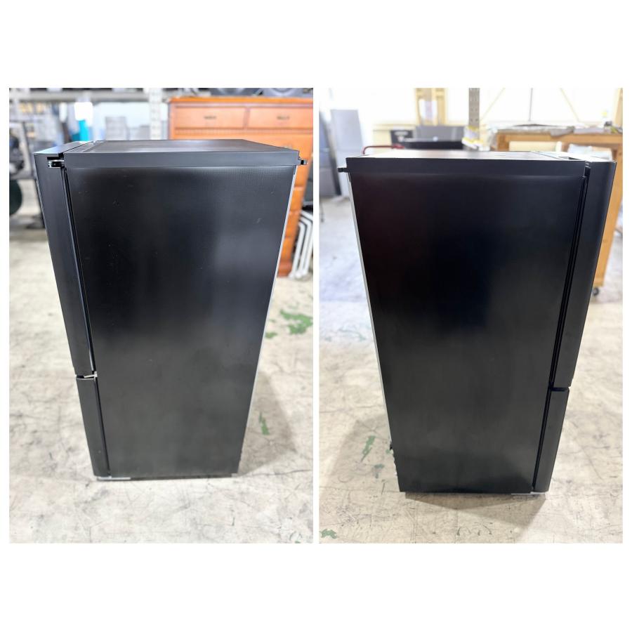 □Hisense/ハイセンス□2ドア冷蔵庫 134L HR-G13B-BR 茶 2020年製