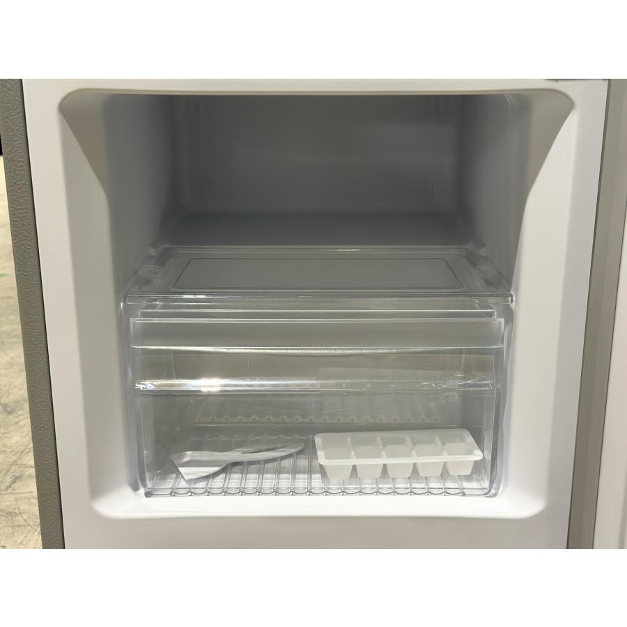 □MAXZEN/マクスゼン□冷蔵庫 117L 2ドア 右開き 2021年製 JR117ML01SV