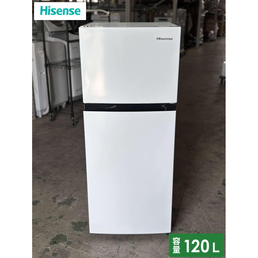 訳アリ□Hisense/ハイセンス□2ドア冷蔵庫 120L HR-B1202 白 2020年製