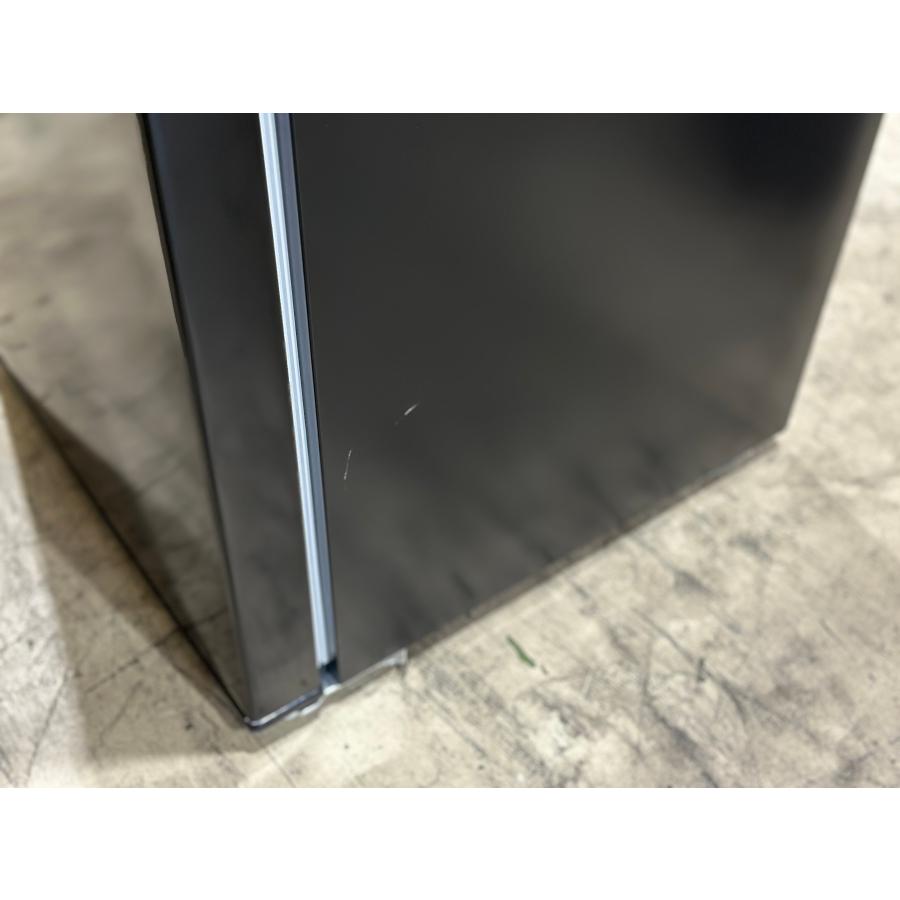 □NITORI/ニトリ□2ドア冷蔵庫 106L Nグラシア NTR-106BK 黒 2022年製