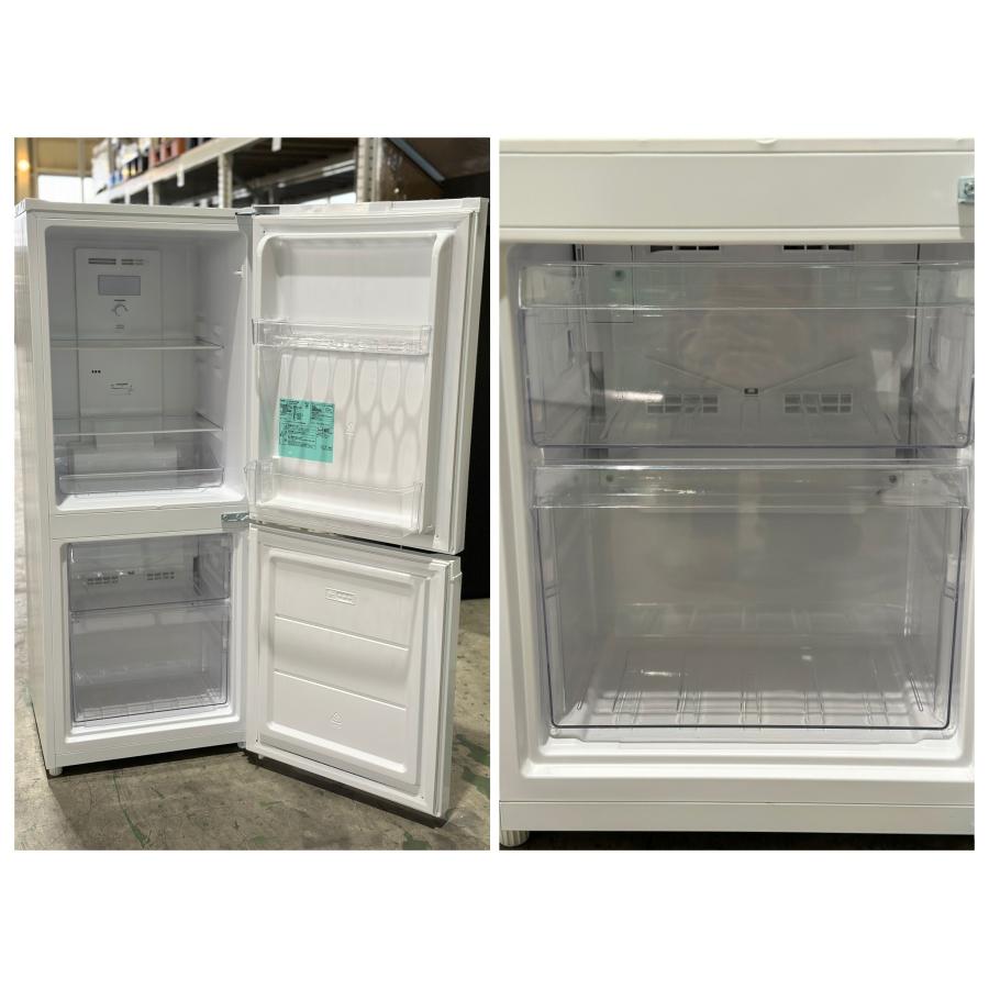 ★使用わずか!!★2023年購入 ハイアール 140L 冷凍冷蔵庫 JR-NF140M ハイアール 2ドア冷蔵庫 140L ホワイト JR－NF140P（W