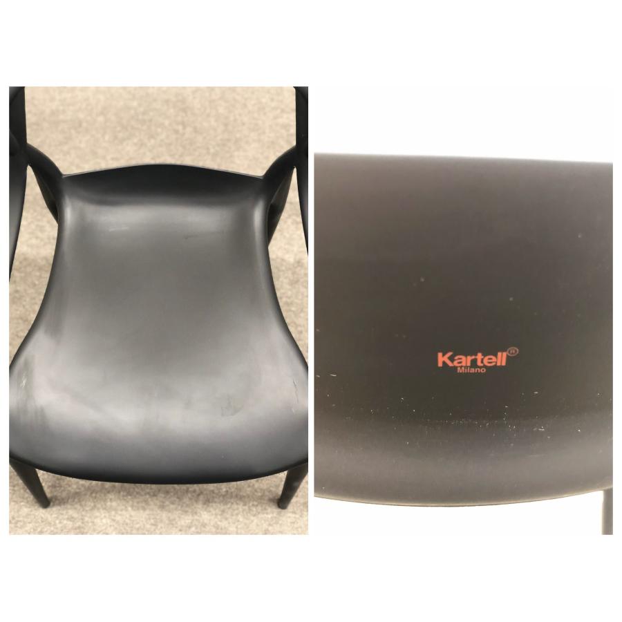 □Kartell/カルテル□MASTERS/マスターズ ブラック 2脚セット □Kartell/カルテル□MASTERS/マスターズ ブラック 2脚セット