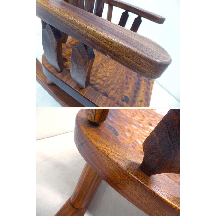 ■アトリエMIYATA ミヤタ■ロッキングチェア 揺り椅子 ケヤキ □アトリエMIYATA ミヤタ□ロッキングチェア 揺り椅子 ケヤキ