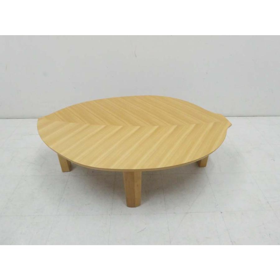 □瀬戸内漆器□木の葉 このは リーフ型 リビングテーブル 折畳 □瀬戸内漆器□木の葉 このは リーフ型 リビングテーブル 折畳
