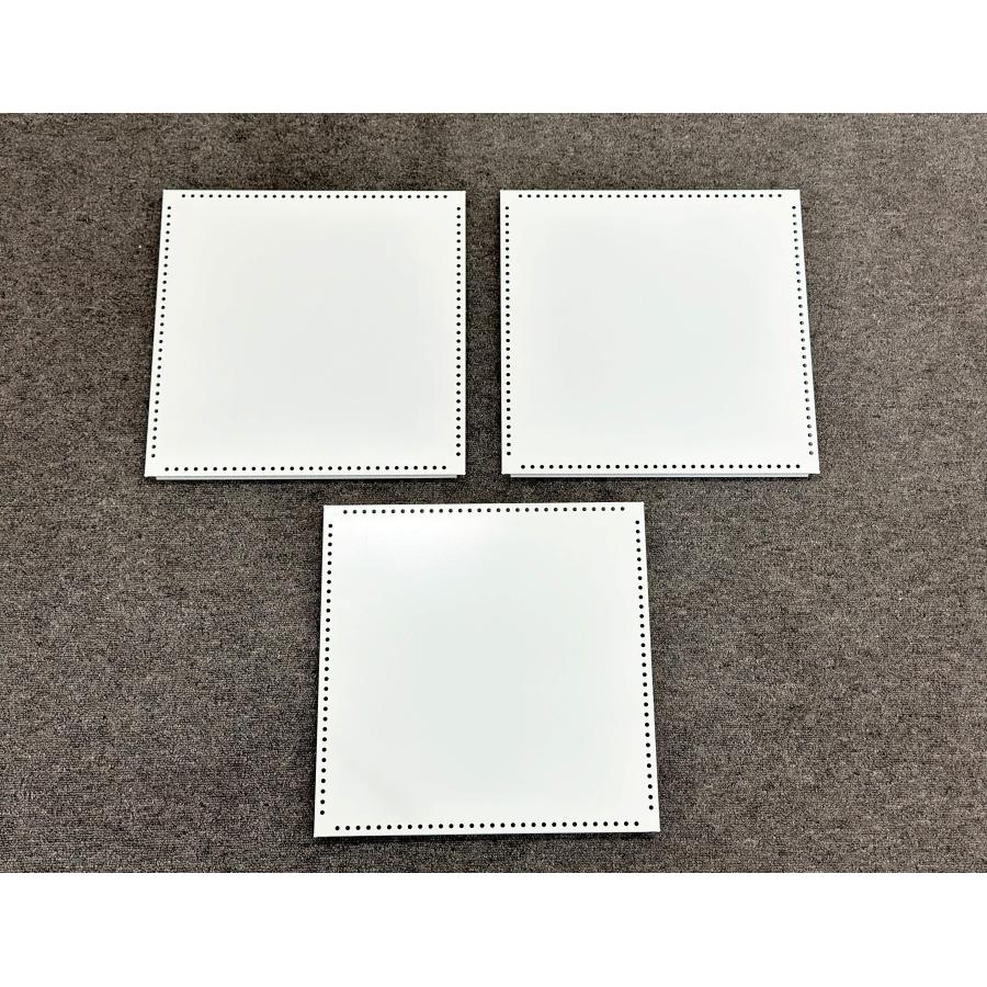 ☆送料無料☆□USM/ハラーシステム□パネル 穴あき 33.5cm 白 3枚 