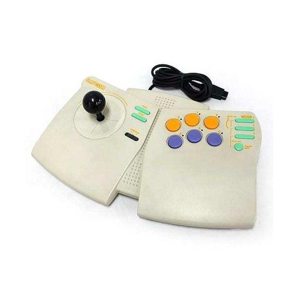 高級な MD メガドライブ CPSファイター スティック コントローラー