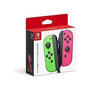 中古　Nintendo Switch ネオンピンクグリーン 本体　豪華おまけ 付属品欠品】【送料無料】【中古】Nintendo Switch Joy-Con (L