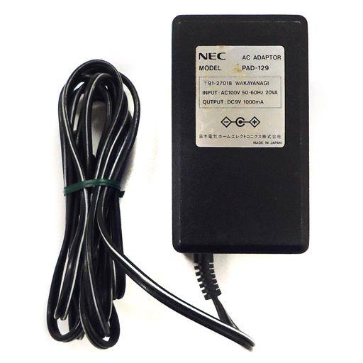 送料無料】【中古】PCE PCエンジン DUO-R 専用 ACアダプター(PAD-129