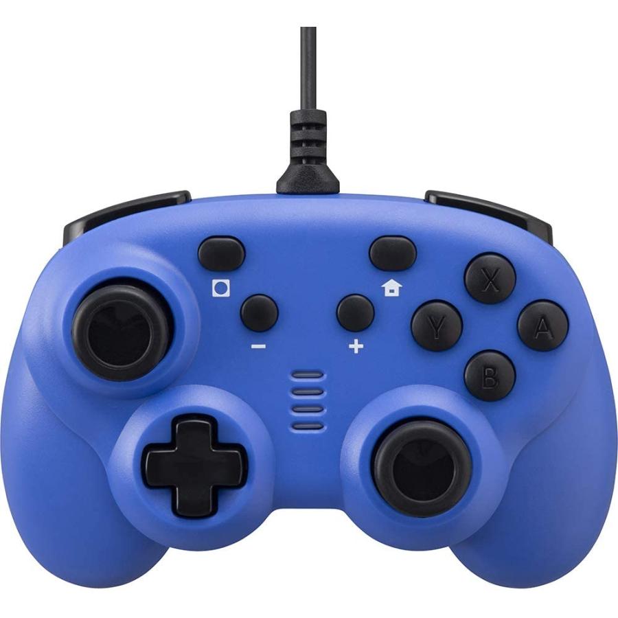 在庫あり 即出荷可 送料無料 中古 Nintendo Switch Cyber ジャイロコントローラー ミニ 有線タイプ Switch 用 ブルー Discoversvg Com