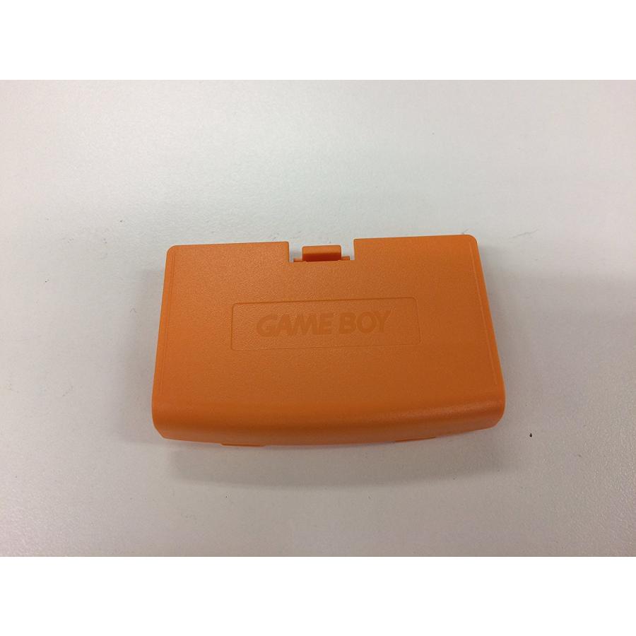 送料無料】【中古】GBA ゲームボーイアドバンス 電池カバー オレンジ