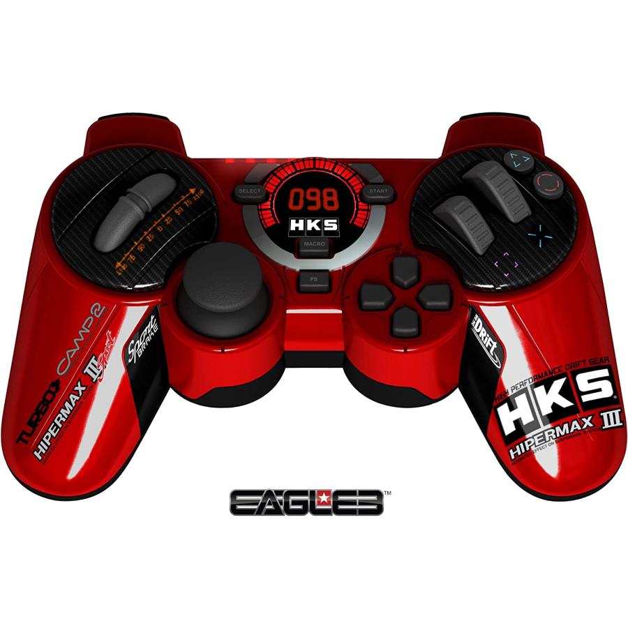 送料無料】【中古】PS3 プレイステーション3 HKS Racing CONTROLLER