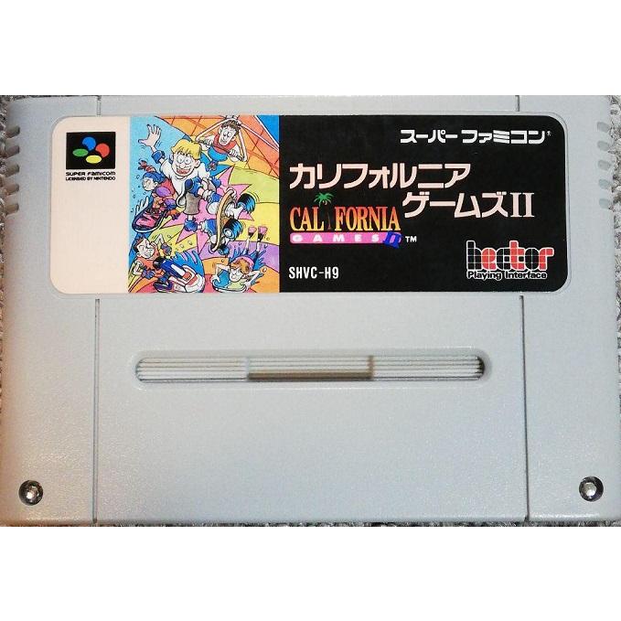 送料無料】【中古】SFC スーパーファミコン カリフォルニアゲームズ2