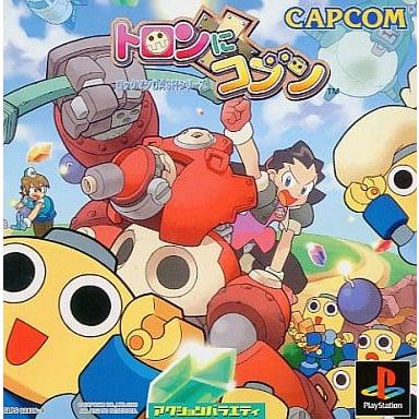 送料無料】【中古】PS プレイステーション トロンにコブン ロックマン
