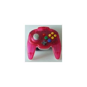 【送料無料】N64 任天堂64 ホリパッドミニ64 トロピカルレッド コントローラー 本体｜kaitoriheroes