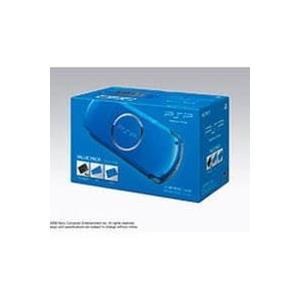 PSP「プレイステーション・ポータブル」 バリュー・パック バイブランド・ブルー (PSPJ-30011) 3000（箱説付き）