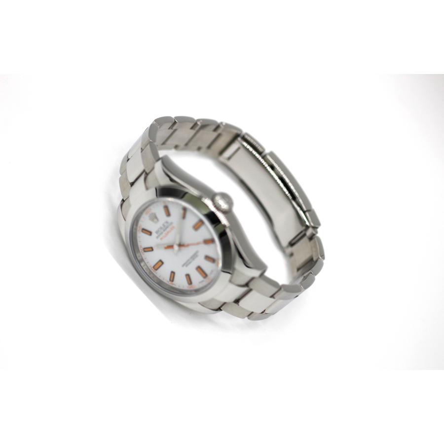 【ロレックス】 腕時計　ミルガウス　116400　ホワイト　V番　SS　自動巻き　中古品｜kaitoripro｜08