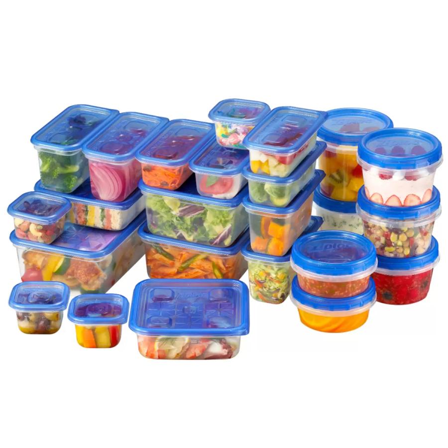ジップロック（Ziploc） コンテナー アソートセット 24組 送料無料
