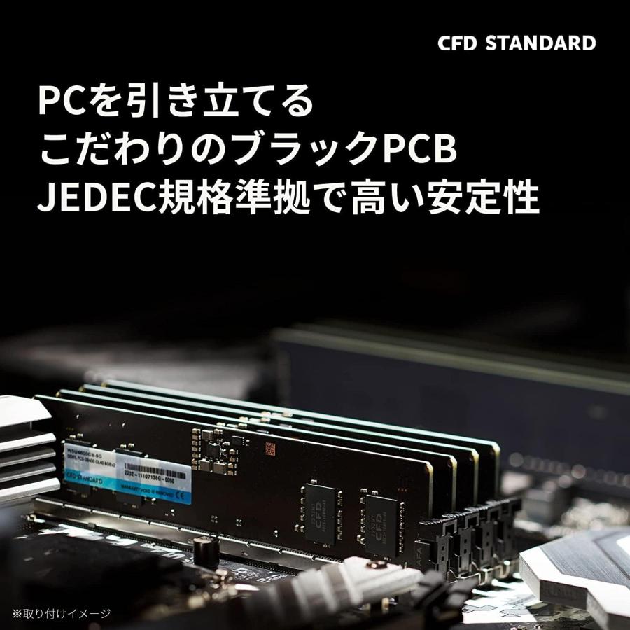 b*o様 新品未開封　CFD DDR5 メモリ 16GB 2枚セット　32GB CFD販売 CFD メモリ DDR5 32GB 16GB 2枚組 デスクトップPC用 W5U5600CS