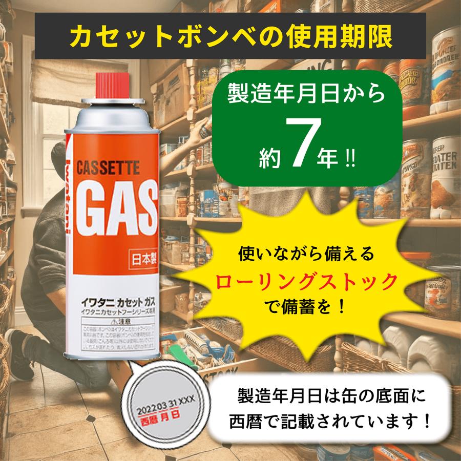 Iwatani（イワタニ） カセットガス 24本セット CB-250-OR カセット