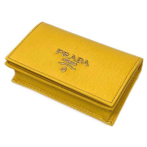 プラダ カードケース 1MC122 PRADA マチ付き 名刺入れ GLロゴ-