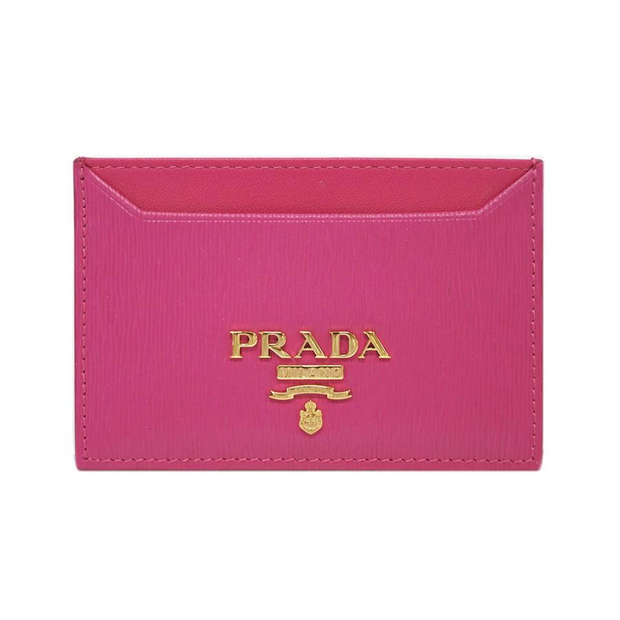 プラダ カードケース 1MC208 PRADA シンプル名刺入れ ヴィテッロ ムーブ フューシャ カーフピンク アウトレット  :1mc208vmi-fux:買付道-JJブランド専科- - 通販 - Yahoo!ショッピング