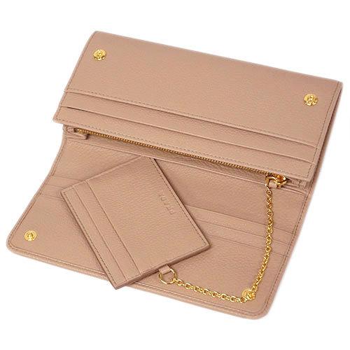 プラダ 財布 1MH132 PRADA ファスナー長札 長財布 パスケース付き 