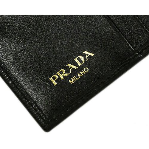 プラダ 財布 1MV204 PRADA 二つ折り 小 小銭入れ付 ヴィテッロ ムーブ