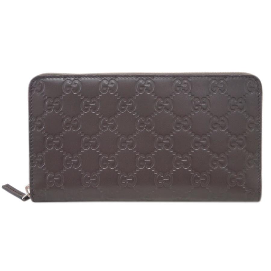 グッチ 財布 2140 Gucci メンズ ラウンドファスナー長財布 トラベルケース グッチッシマ ダークブラウン アウトレット 2140 買付道 Jjブランド専科 通販 Yahoo ショッピング