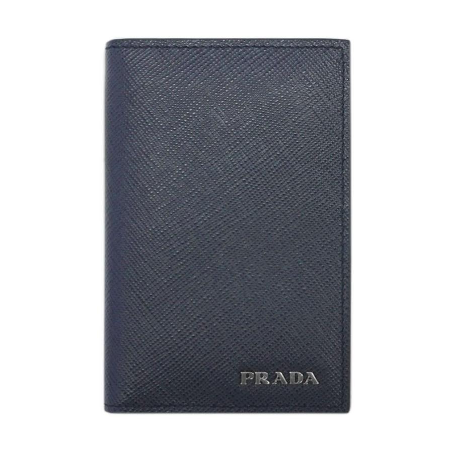 プラダ カードケース 2MC101 PRADA メンズ たて型 名刺入れ メタルロゴ サッフィアーノ バルティコ 新品  :2mc101sfc-balp:買付道-JJブランド専科- - 通販 - Yahoo!ショッピング