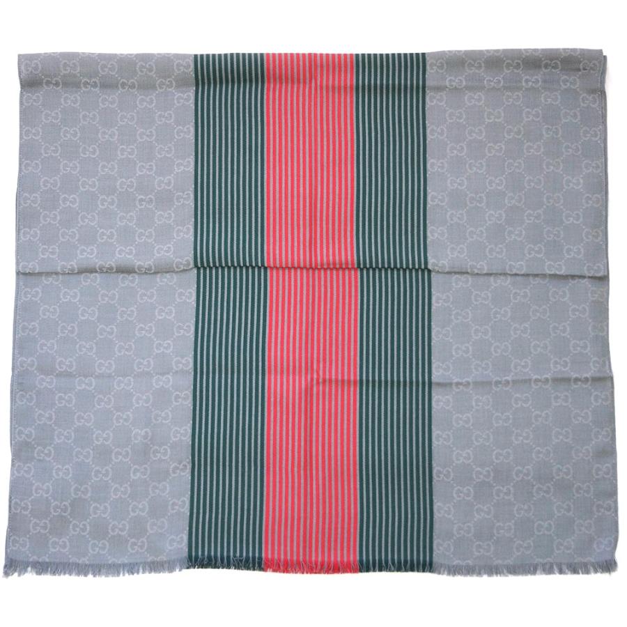GUCCI シルク GGパターン ストール