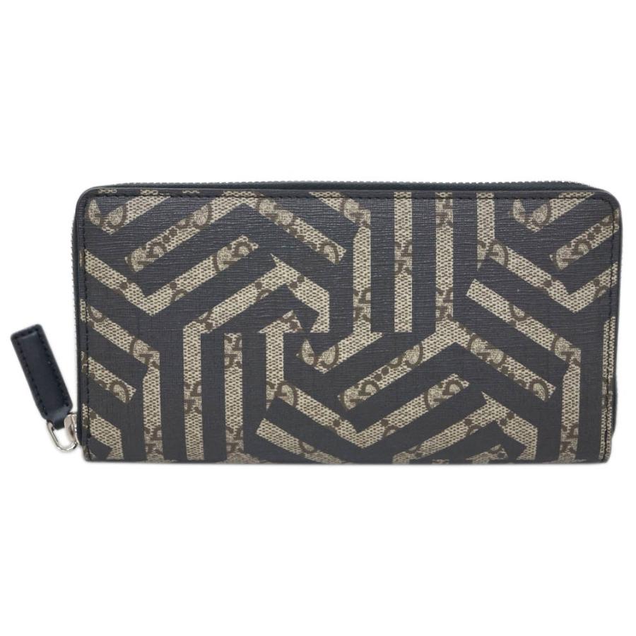 グッチ 財布 9769 Gucci メンズ ラウンドファスナー長財布 Ggカレイド Ggスプリーム ベージュ ブラック アウトレット 9769 買付道 Jjブランド専科 通販 Yahoo ショッピング