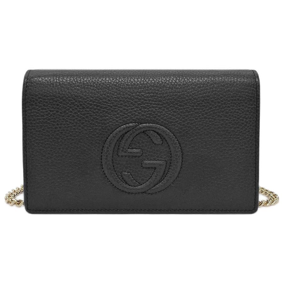 グッチ 財布 GUCCI チェーンウォレット インターロッキングG ソーホー 