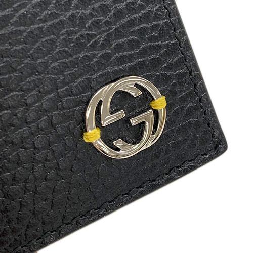 グッチ 財布 610466-1041 GUCCI メンズ 二つ折り 小銭入れ付き メタル