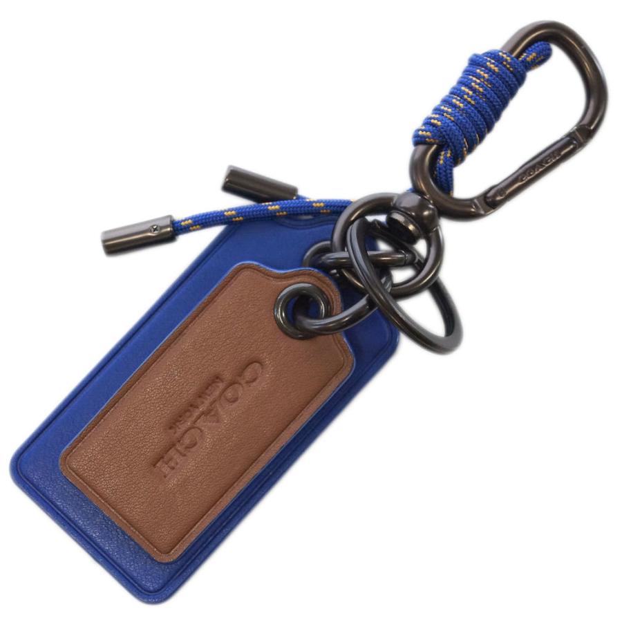 限定製作 コーチ キーリング Pff Coach メンズ キーホルダー キーフォブ ハングタグ バッグチャーム サドル スポーツブルー アウトレット 最新の激安 Aleefsurgical Com