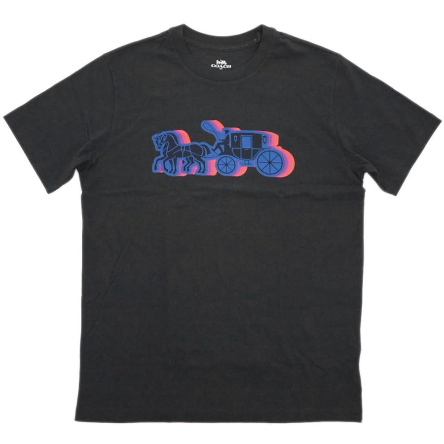 最安値 コーチ Tシャツ Blk Coach メンズ 半袖 丸首 ホース アンド キャリッジ プリント ブラック ｍサイズ アウトレット Blk 買付道 Jjブランド専科 通販 Yahoo ショッピング 見つけた人ラッキー Www Skylanceronline Com
