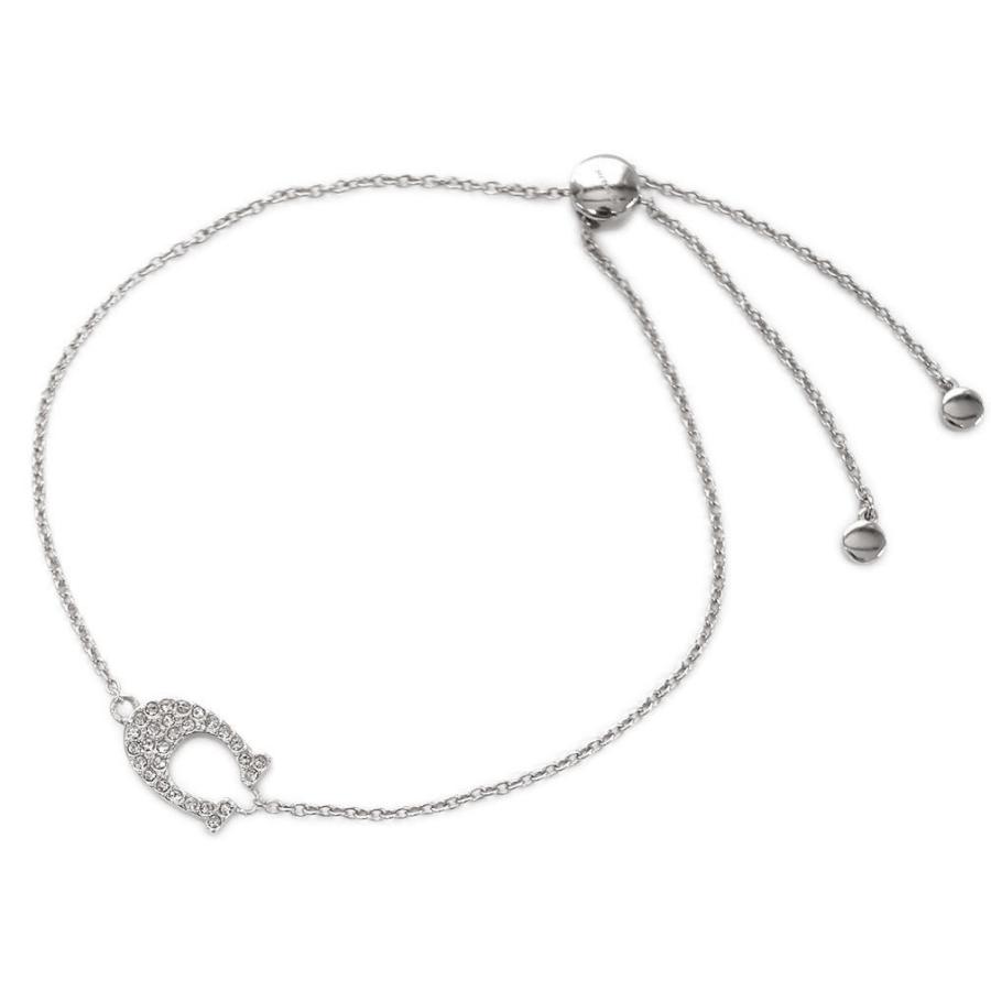コーチ ブレスレット 91427-SLV COACH アクセサリー パヴェ 