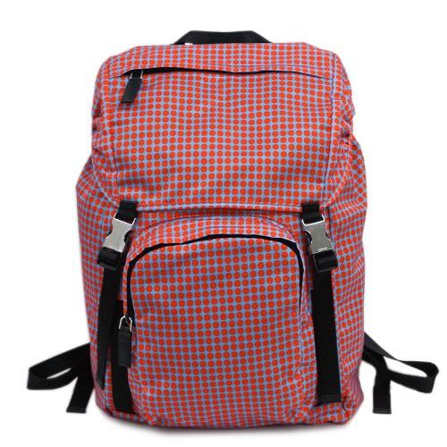 プラダ バッグ 9y0kd6 ナイロンスカイブルーｘオレンジ アウトレット Prada メンズ 9y0kd6cv Pel 買付道 Jjブランド専科 バックパック ギャランティカードなし ドットプリント ボッテガ アウトレット ナイロンスカイブルーｘオレンジ セール特集