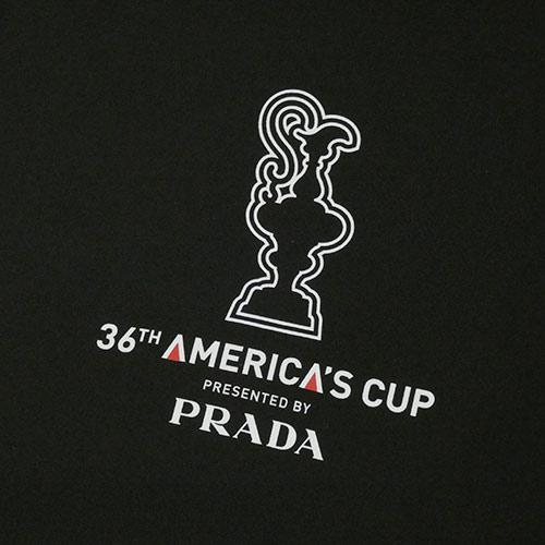 プラダ ジャケット ADD008 PRADA メンズ フード付き マウンテンパーカー 36TH AMERICA'S CUP ブラック MLサイズ｜kaitsukedoh｜06