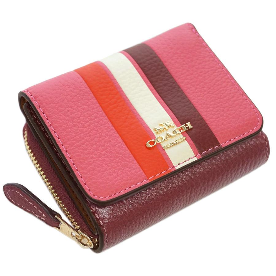 状態良好】コーチスモール トライフォールドウォレット三つ折り財布