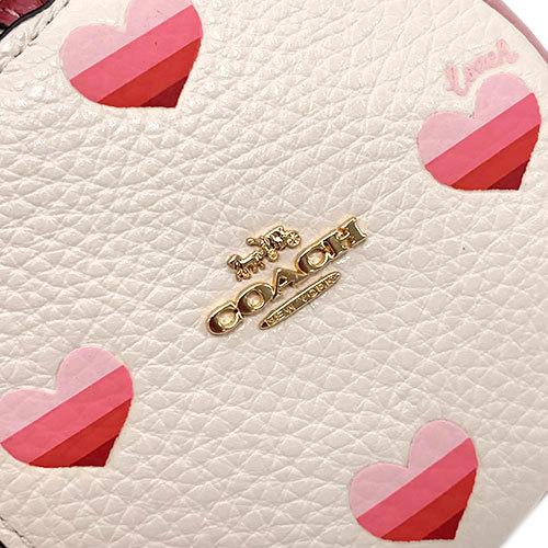 コーチ キーリング COACH キーホルダー サーキュラー コイン ポーチ  