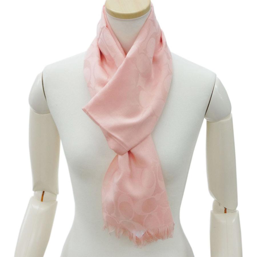 コーチ ストール COACH ショール シグネチャー ラップ ウール/シルク  