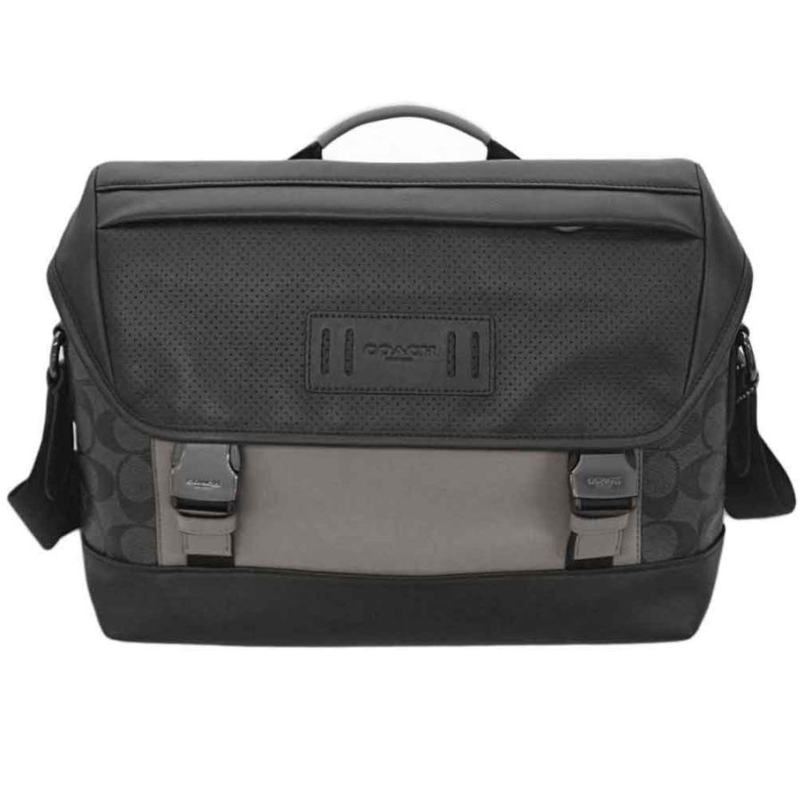 コーチ バッグ F6 Qbpl4 Coach メンズ ショルダーバッグ レンジャー バイク バッグ カラーブロック シグネチャー キャンバス チャコールヘザーグレー F6 Qbpl4 買付道 Jjブランド専科 通販 Yahoo ショッピング