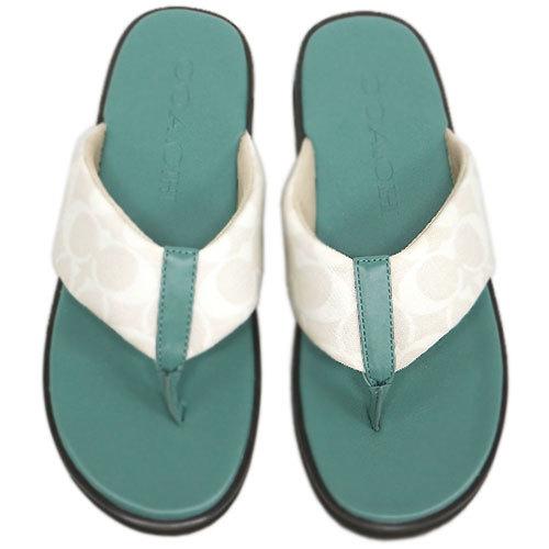 新品 コーチ サンダル G4921 Ocn Coach メンズ トングサンダル フリップ フロップ シグネチャー キャンバス オーシャン サイズ8 D 約26cm アウトレット G4921 Ocn 買付道 Jjブランド専科 通販 Yahoo ショッピング