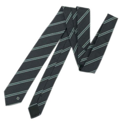 美品 GIVENCHY ジャガード 水玉 ドット柄 4Gロゴ ネクタイ シルバー 美品 GIVENCHY ジャガード 水玉 ドット柄 4Gロゴ ネクタイ シルバー