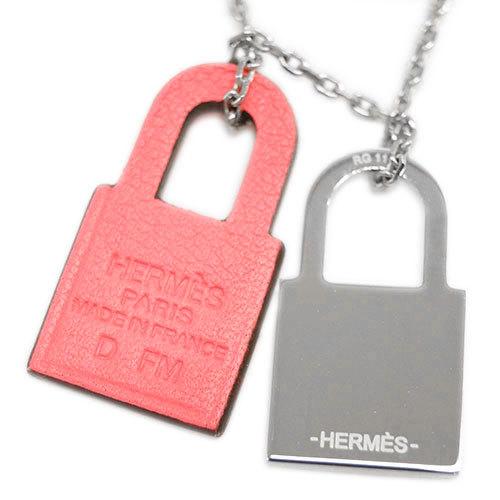 HERMES エルメスオーケリーピアスローズローズエテ美品シルバー